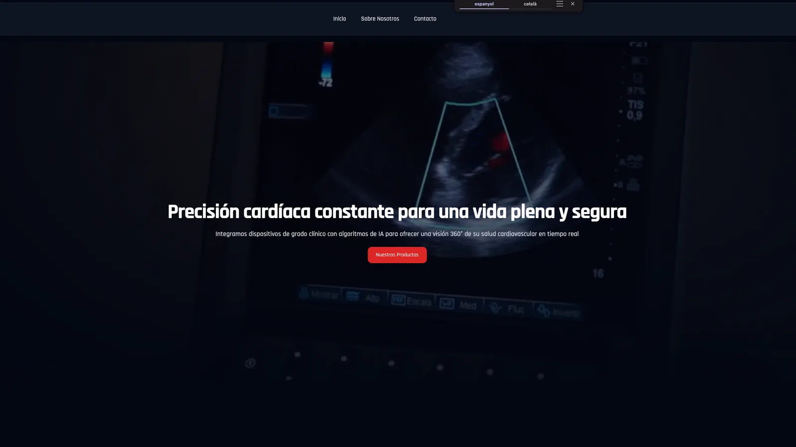 Corporate Website — RC Technology screenshot